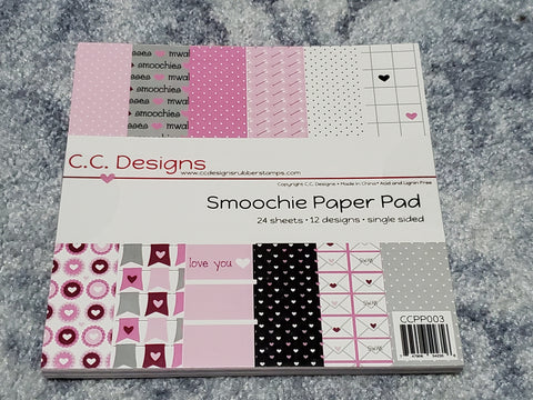 SMOOCHIE PAPER PAD 6x6 - CC DESIGNS