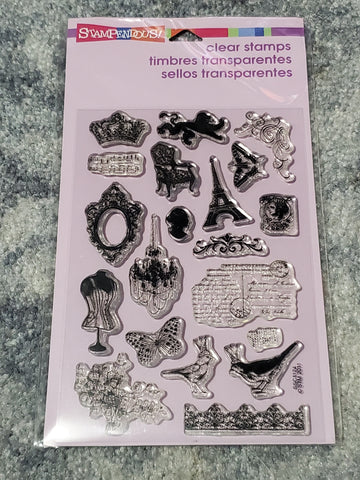 CHARM COLLECTION - STAMPENDOUS CLEAR STAMPS