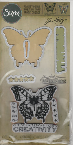 LIMITATIONS - SIZZIX TIM HOLTZ STAMP AND DIES