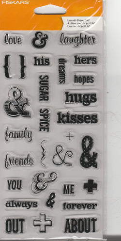 THIS & THAT - FISKARS CLEAR STAMPS