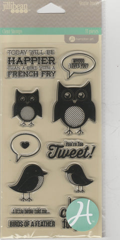 YOU'RE TWEET - JILLIBEAN CLEAR STAMPS