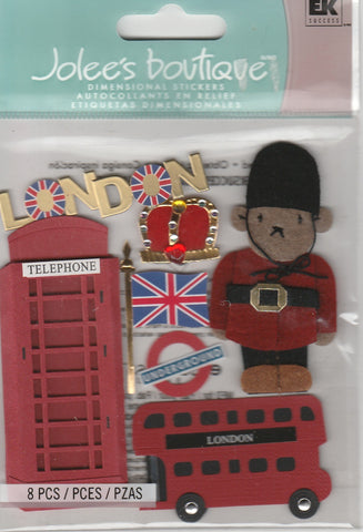 LONDON - Jolee's Boutique Stickers