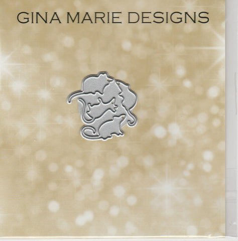 LITTLE MICE DIE SET - Gina Marie Designs
