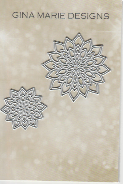 FLOWER SILHOUETTES DIES - GINA MARIE DESIGNS