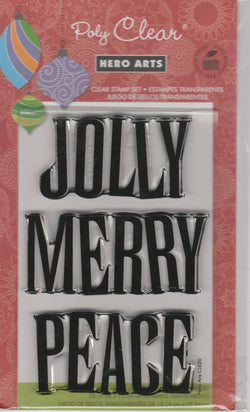 JOLLY - HERO ARTS CLEAR STAMPS