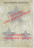 CUT IN CUT OUT STAR DIE SET - Gina Marie Designs
