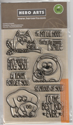 LIL HOOT - HERO ARTS CLEAR STAMPS