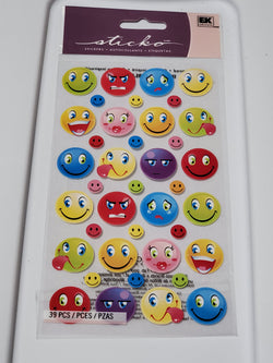 BIRTHDAY FACES  - STICKO STICKERS