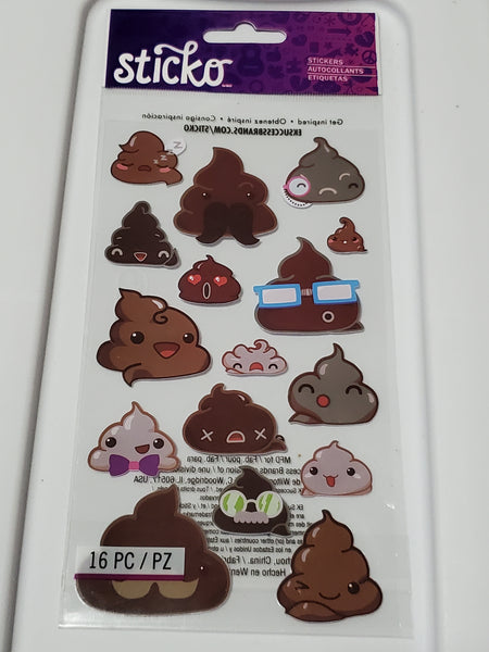 FUNNY FROSTING  - STICKO STICKERS