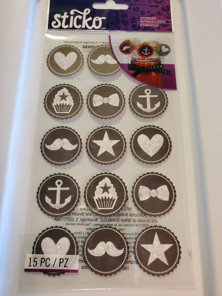PARTY ICONS - STICKO STICKERS