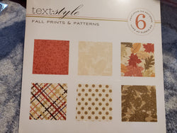 LEAF PRINTS 8X8 PAPER PACK 36 TOTAL SHEETS