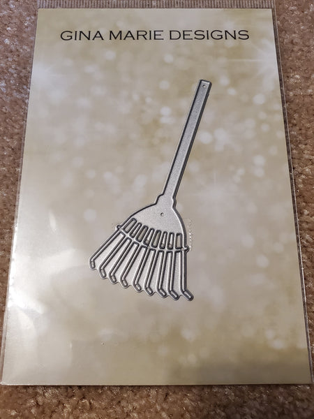 YARD RAKE DIE - GINA MARIE DESIGNS