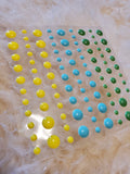 LEMON SQUEEZE GLOSS STYLE ENAMEL DOTS - Gina Marie Designs