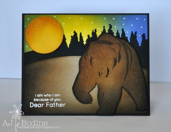 WILD BEAR DIE - Gina Marie Designs