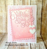 Valentine's Day WORD DIE - Gina Marie Designs