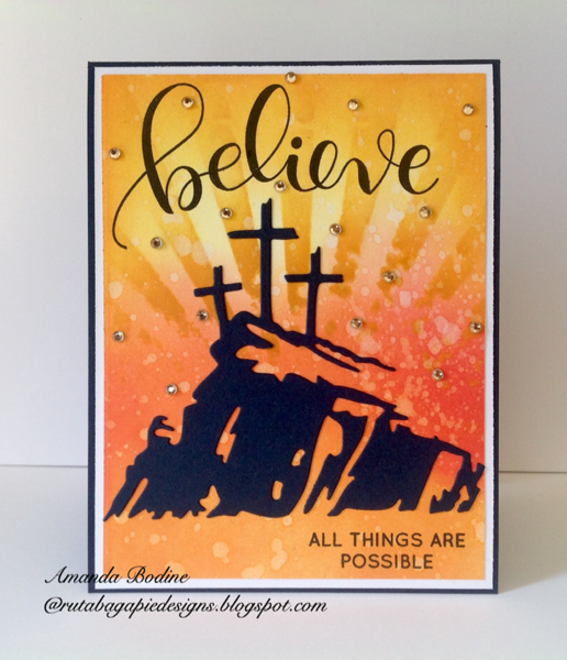 THREE CROSSES DIE - Gina Marie Designs