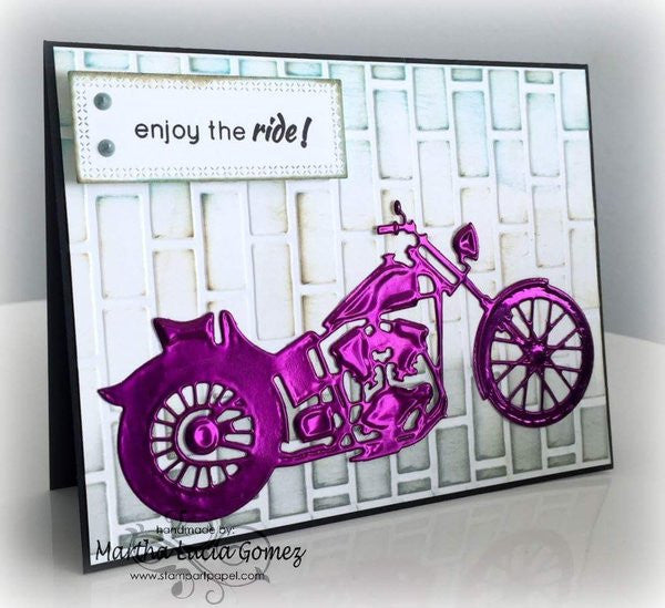 MOTORCYCLE DIE - Gina Marie Designs
