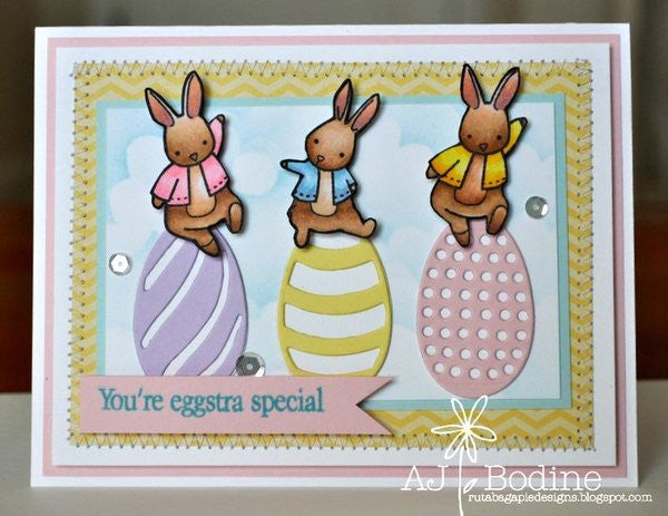 6 PIECE EASTER EGG DIE SET - Gina Marie Designs