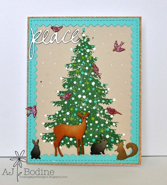 FRAMES ~ SCALLOPED STITCHED RECTANGLES - Gina Marie Designs
