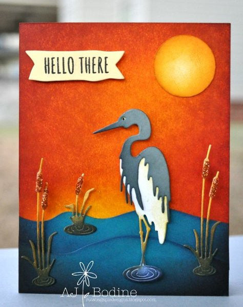 GREAT HERON DIE SET (back for a short time from retirement) - Gina Marie Designs