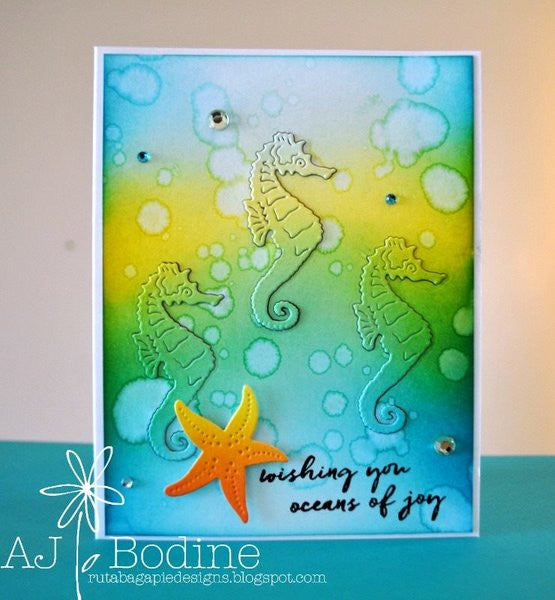SEA HORSE DIE - Gina Marie Designs
