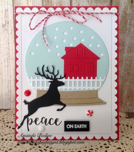 YEAR END SALE - SNOW GLOBE DIE SET - Gina Marie Designs