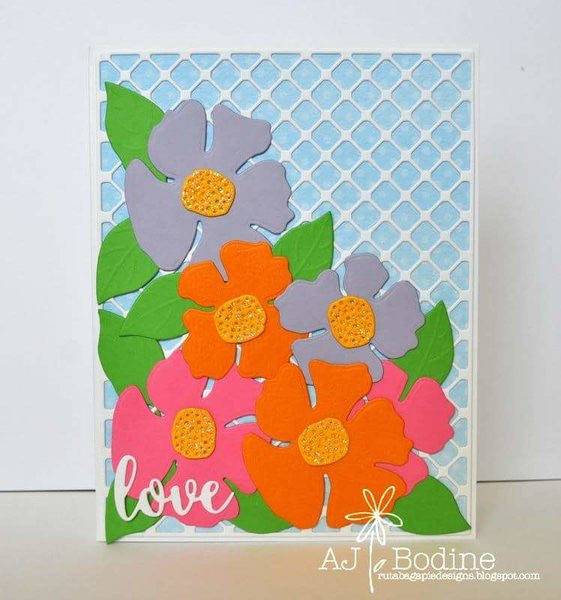 PRETTY FLOWERS DIE SET - Gina Marie Designs