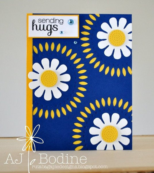 YEAR END SALE - SUN PETAL PLATE DIE SET - Gina Marie Designs