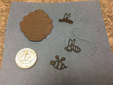 BEE AND HIVE DIE SET - Gina Marie Designs