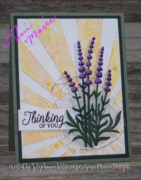 LAVENDER BUNDLE DIE SET - Gina Marie Designs