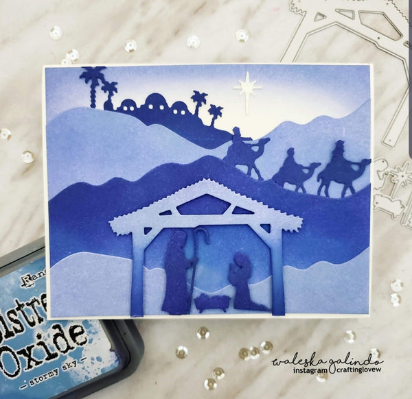 MANGER SCENE DIE SET - Gina Marie Designs