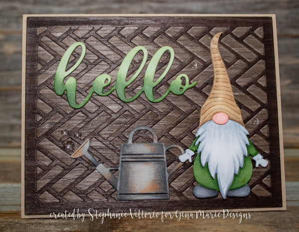 GNOME DIE SET - GINA MARIE DESIGNS