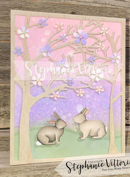 PORTRAIT TREE SCAPE DIE - GINA MARIE DESIGNS