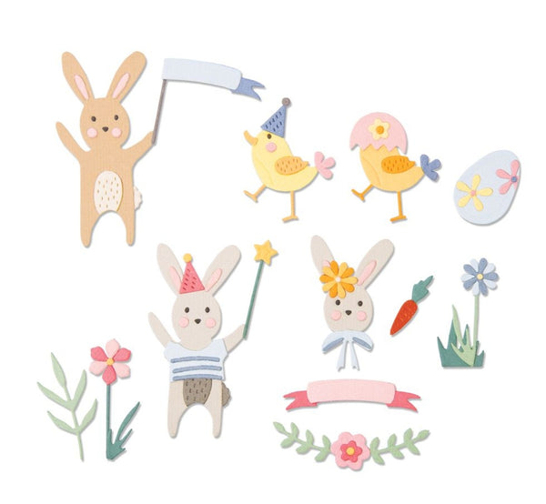 Sizzix Thinlits Die Set 23PK - Easter Celebration