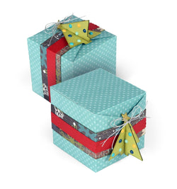 Sizzix Thinlits Die Set 4PK - Christmas Tree Gift Box