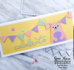 BANNERS AND BOWS DIE SET - GINA MARIE DESIGNS