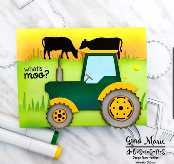 TRACTOR DIE SET - GINA MARIE DESIGNS