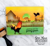 LAYERED ROOSTER DIE SET - GINA MARIE DESIGNS