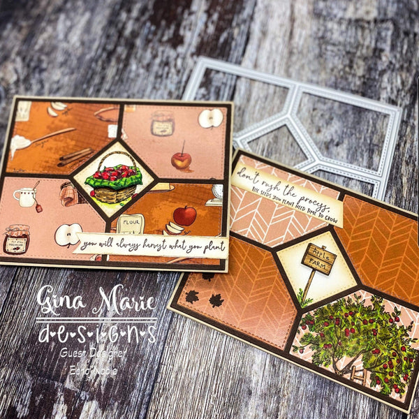 A2 QUILTED PANEL DIE - Gina Marie Designs