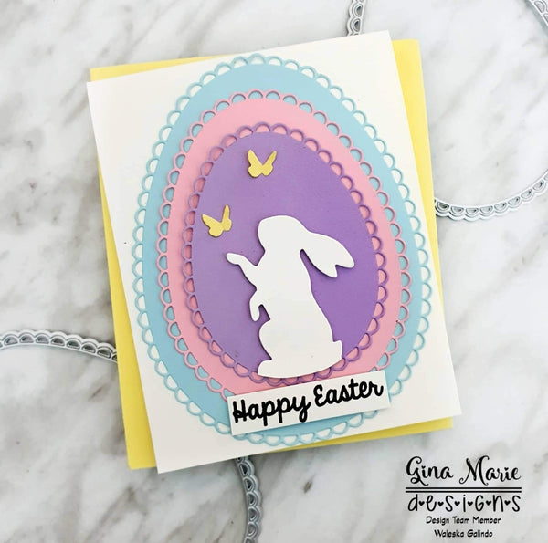 LACEY NESTED EGG DIE SET - Gina Marie Designs