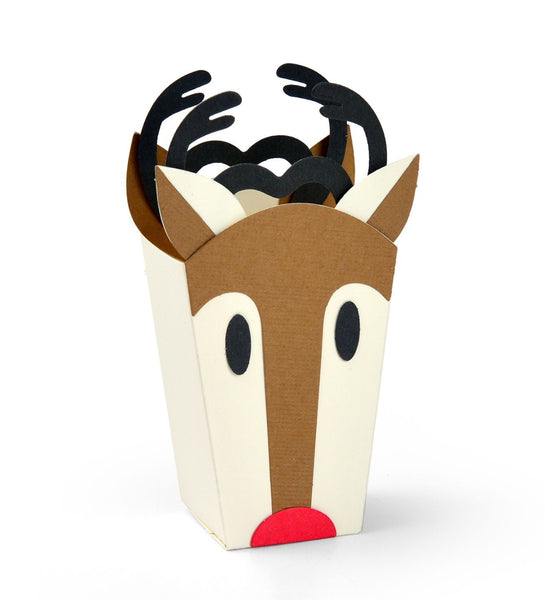 REINDEER BAG 6 PIECE SIZZIX DIE SET