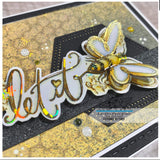 PLEASE READ DESCRIPTION- DOUBLE PIERCED HEXAGON IN AND OUT NESTED DIE SET - Gina Marie Designs