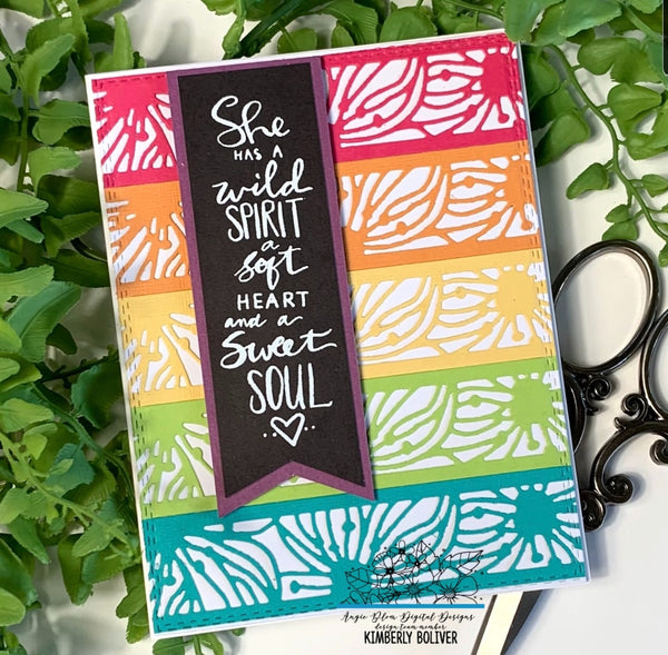 3 PIECE FLORAL SPLITS DIE SET - GINA MARIE DESIGNS
