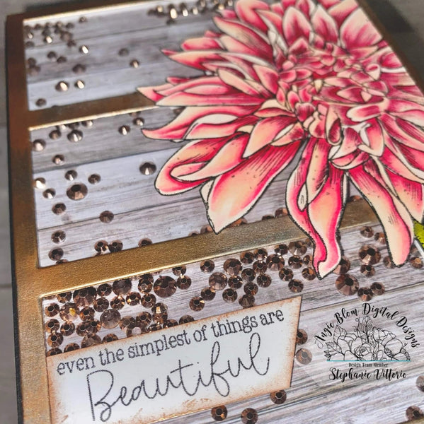 THREE PANEL MATTED CARD BUILDER DIE SET - GINA MARIE DESIGNS