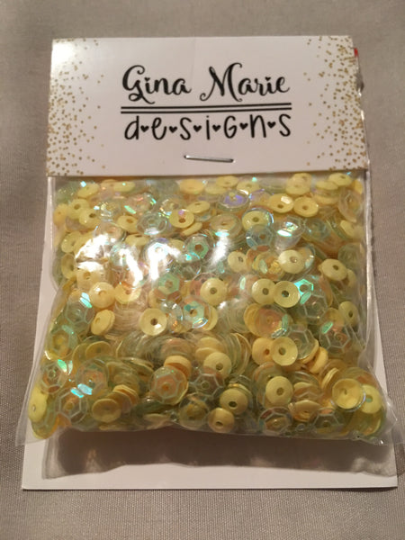 LEMON DROP SEQUIN MIX - Gina Marie Designs