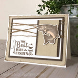 TROUT FISHING LAYERED STAMP SET - Gina Marie Designs