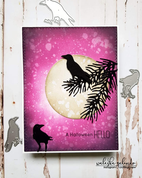 RAVENS DIE SET - Gina Marie Designs
