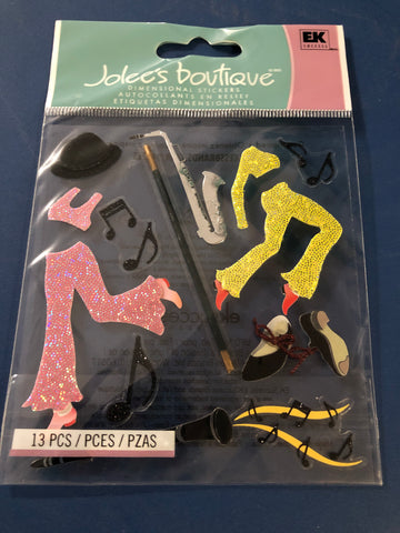 TAP AND JAZZ DANCER OUTFITS - Jolee's Boutique Stickers