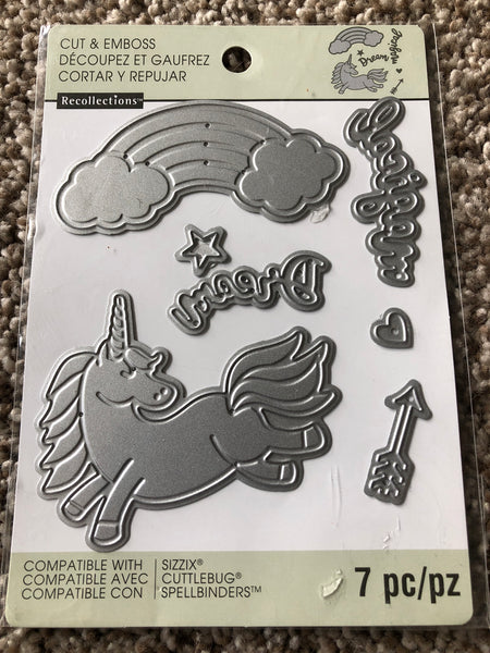 MAGICAL UNICORN DIE SET RECOLLECTIONS