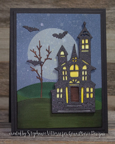 HAUNTED HOUSE DIE SET - Gina Marie Designs